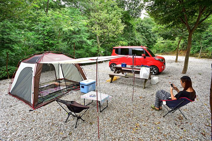 [전라북도 임실군] 하늘구름길 캠핑장 – 계곡 위를 나무그네를 타고 하늘구름길로 오르자!