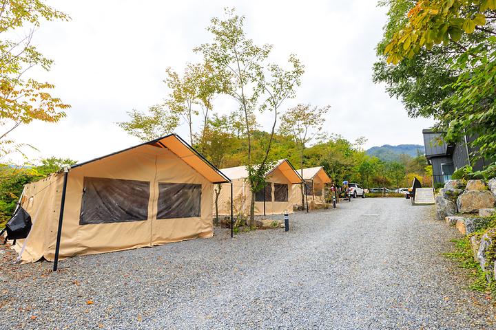 [충청북도 제천시] 백운썬밸리캠핑장 – 제천박달재와덕동계곡 중간쯤에 위치한 백운썬밸리 캠핑장