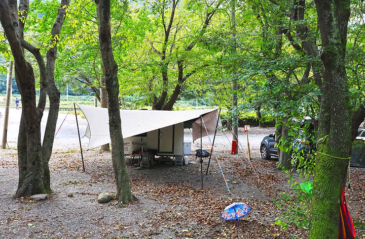 [경상남도 사천시] 용소유원지 야영장