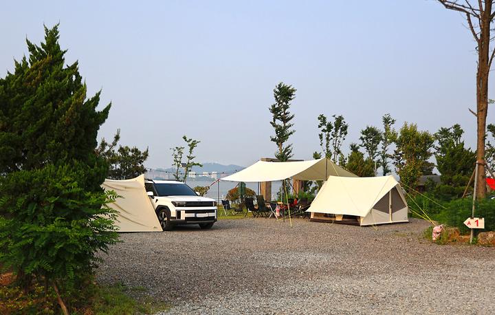 [전라북도 군산시] 버드오토캠핑장 – 군산 진포해양테마공원 옆 해변오토캠핑장