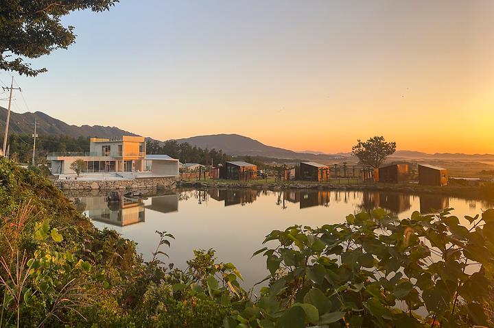 [전라남도 해남군] 굿모닝오소재글램핑 – 반려견 동반 가능한 숲속 계곡 캠핑장