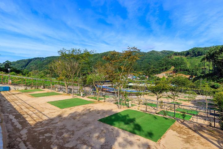 [충청북도 청주시] 낭추골캠핑장 – 썰매장 등 다양한 부대시설을 갖춘 곳