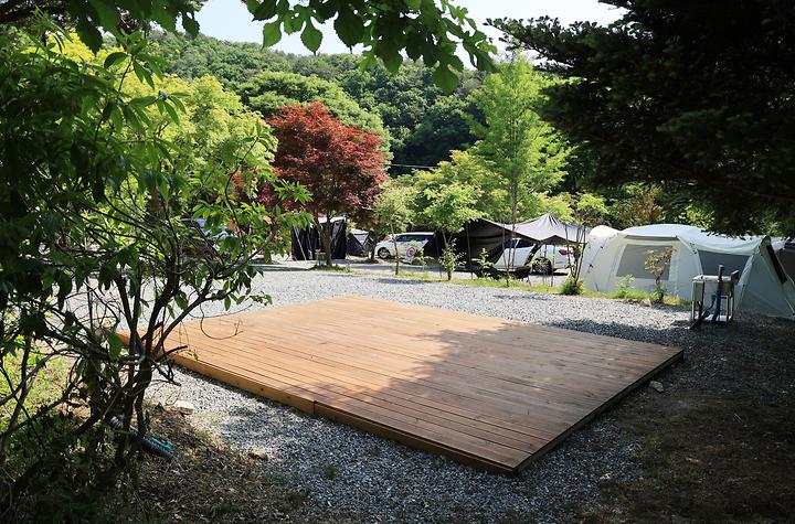 [강원도 홍천군] 숲에서 놀자 – 2023년 오픈한  숲과  계곡물 캠핑장(서울~양양고속도로 동홍천IC에서 10분)