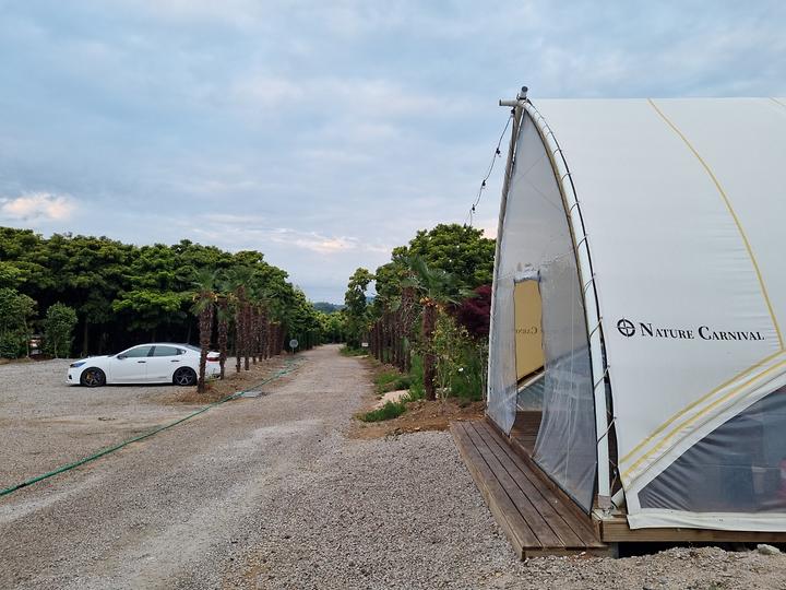 [전라남도 장흥군] 땡땡이글램핑 – 반려견과 함께 수목원속 글램핑