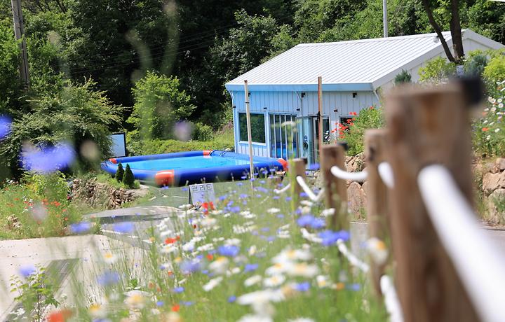 [경기도 가평군] 캠프봉봉 – 가평휴게서 아래쪽, 청평호에서 가까운 반려동물 동반 캠핑장