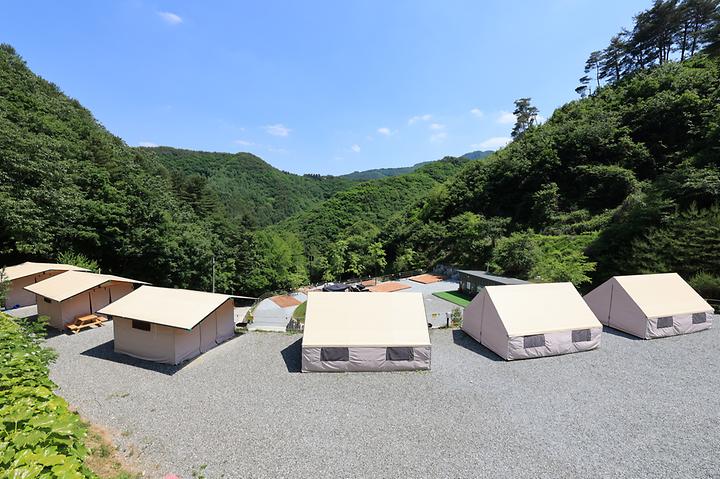 [강원도 홍천군] 비발디캠핑파크 미루나무점 – 홍천 봉화산 중턱에 위치한 경관좋은 힐링 캠핑장