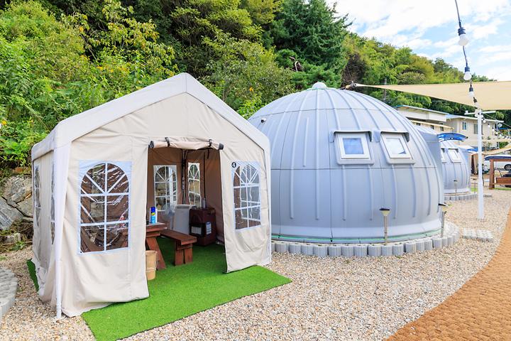 [전라북도 전주시] 스마트24nFG – 바비큐 식당과 돔 글램핑이 펼쳐진 곳