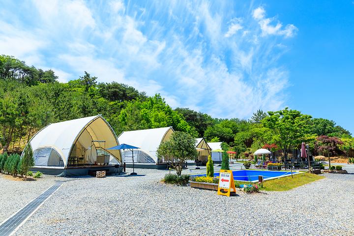 [전라남도 나주시] 별밤캠핑장 – 깔끔함이 돋보이는 낭만적인 공간