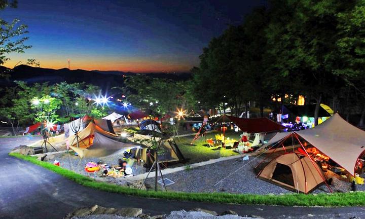 [경상북도 칠곡군] 가산수피아 캠핑장