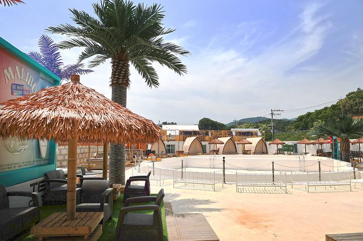 [강원도 양양군] 템플 온더 비치 – 하조대 서피비치에서 가까운 놀이형 글램핑