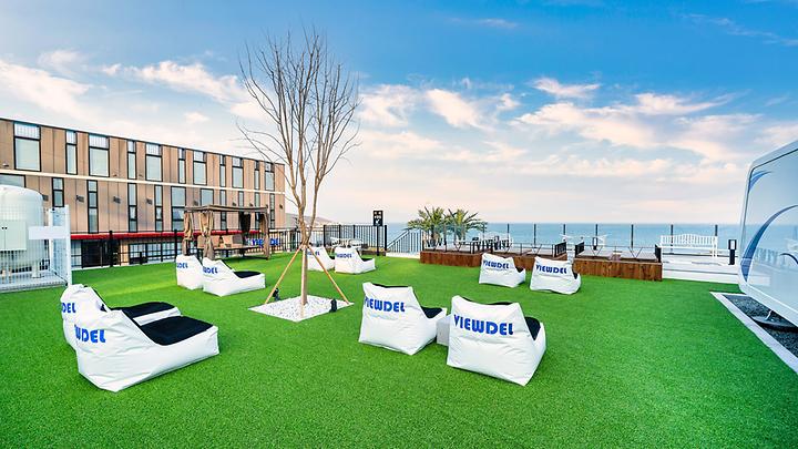 [경상북도 경주시] 뷰델카라반펜션 – 고급스러운 분위기의 바다뷰 카라반