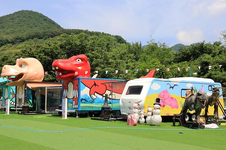 [경기도 양주시] 두리랜드 공룡카라반파크 – 장흥 두리랜다 안쪽에 있는 공룡  키즈 카라반