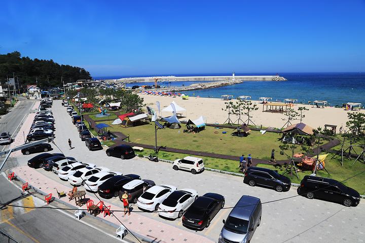 [강원도 양양군] 동산포 캠핑장 – 양양 서핑비치와 함께 하는 공공 야영장