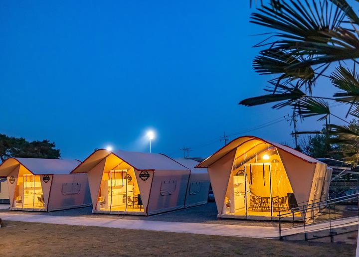 [광주광역시 광산구] 낭만글램핑(투지지앤씨) – 도심속으로 떠나는 낭만 글램핑