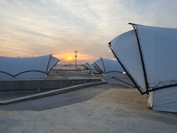 [경기도 안산시] 골드 오션 글램핑 – 조용한 휴식을 즐기는 글램핑장