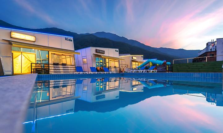 [경기도 가평군] 라무 키즈 글램핑 – 아이동반 가족을 위한 풀빌라리조트&럭셔리글램핑