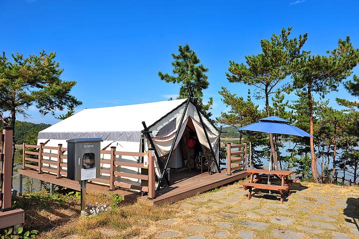 [경상남도 사천시] 비토 국민여가캠핑장 – 별주부전의 고향에서 토끼와 거북이를 만나자.