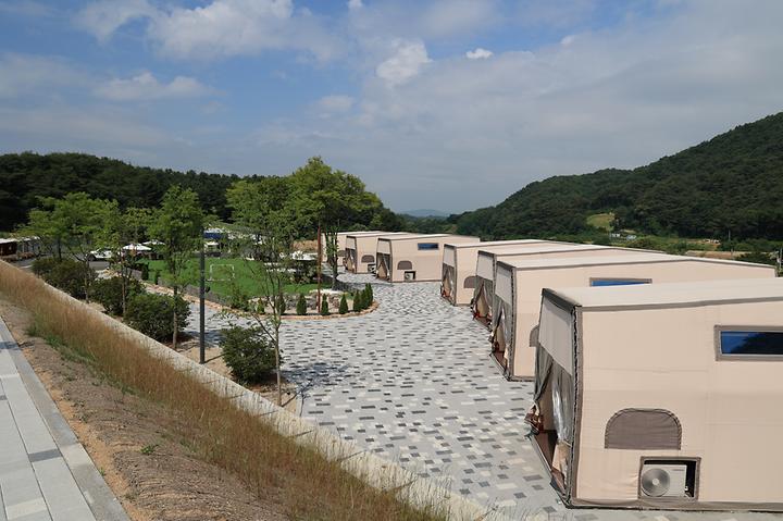 [강원도 원주시] 라하 글램핑 – 아름다운 자연에 둘러쌓인 추억과 낭만의 감성 숙소