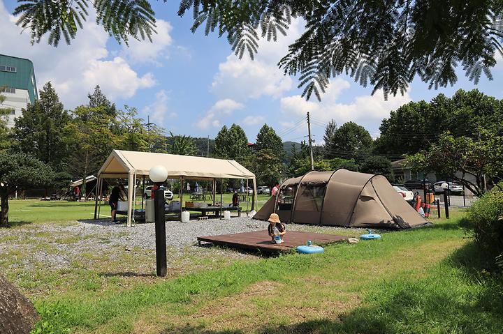[경기도 남양주시] 물동네 힐링 야영장 – 수동유원지 아래 반려견동반 가능한 캠핑장
