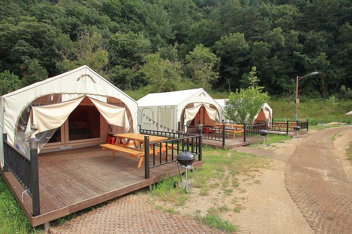 [경상북도 김천시] 산내들 패밀리 어드벤처파크 – 워터파크에서 물놀이와 함께 즐기는 글램핑