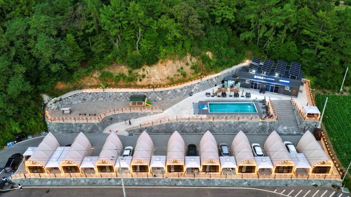 [전라남도 고흥군] 더쉼 글램핑 – 프리미엄글램핑장 더쉼글램핑