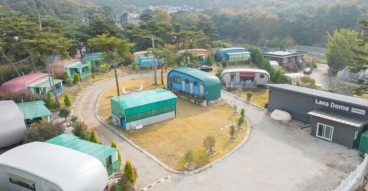 [인천광역시 옹진군] 라바돔 힐링타운 – 새로운 디자인의 카라반