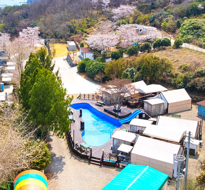 [경상남도 통영시] 에이원 글램핑 관광농원