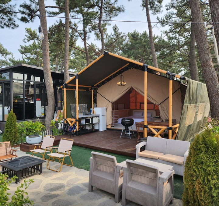 [전북특별자치도 고창군] 구시포 풀빌라&글램핑 – 바다와 맞닿은 쉼의 공간