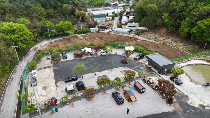 [경기도 포천시] 너우리 캠핑농원 – 한적하고 프라이빗한 캠핑 경험