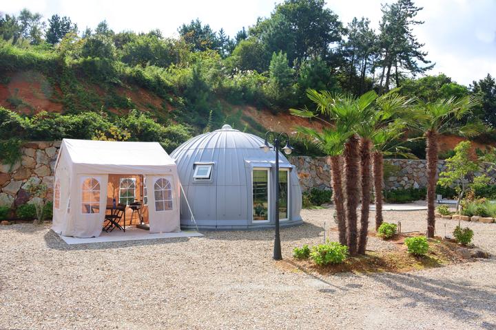 [전라남도 해남군] 휴정원글램핑 – 환상의 정원과 캠핑이 함께하는 쉼터