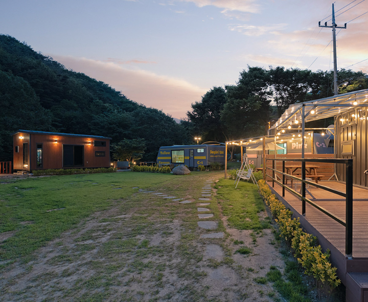 [경상북도 경산시] 사기리134 – 도심을 벗어나 숲의 분위기 속에서 머무는 쉼 중심의 공간