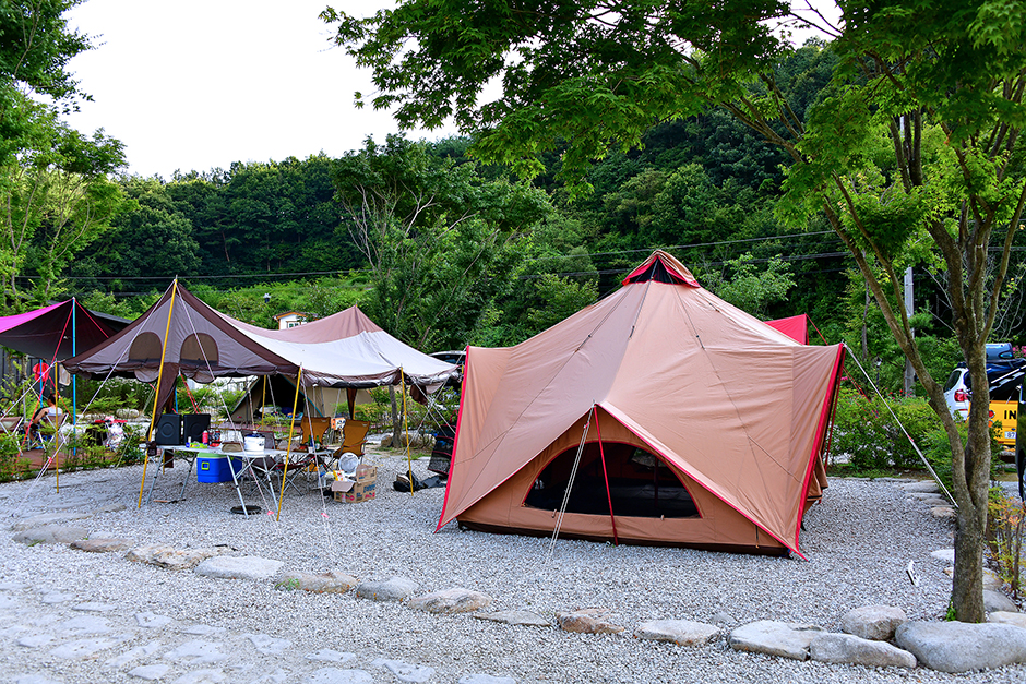 마이산 풍혈냉천 캠핑장