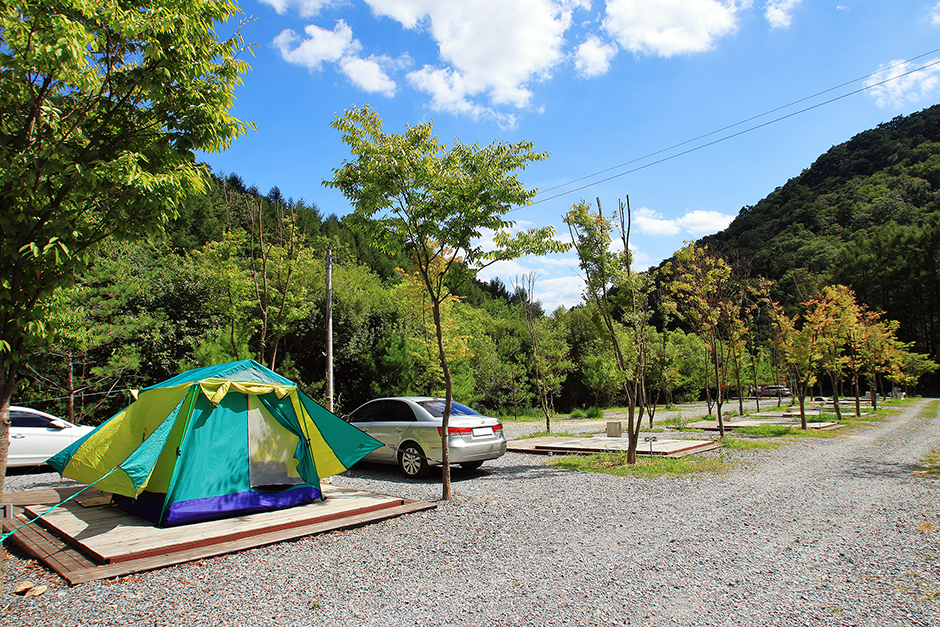 자연스런 캠핑장