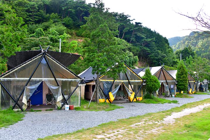 [전남광주통합특별시 장성군] 라온 글램핑 – 풍수지리적으로 우수한 라온글램핑에서 심신을 회복시키자.