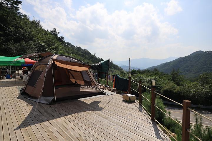 [전남광주통합특별시 곡성군] 캠핑in곡성 – 곡성과 구례 경계점, 지리산온천에서 가까운 산속 캠핑장